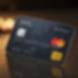 An illustration showing a credit card with an ITIN