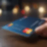 Concept of credit card benefits