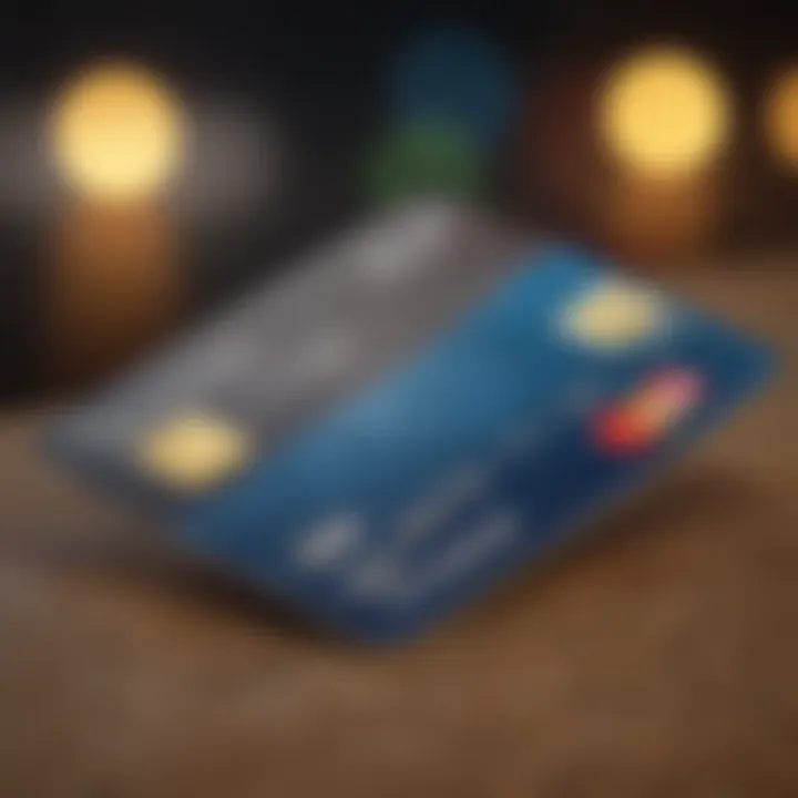 Illustration highlighting benefits of credit cards