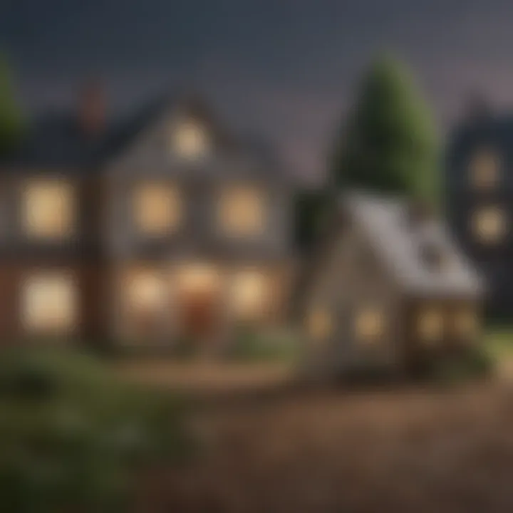 A detailed infographic on mortgage types