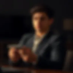 An individual contemplating financial decisions after a card closure