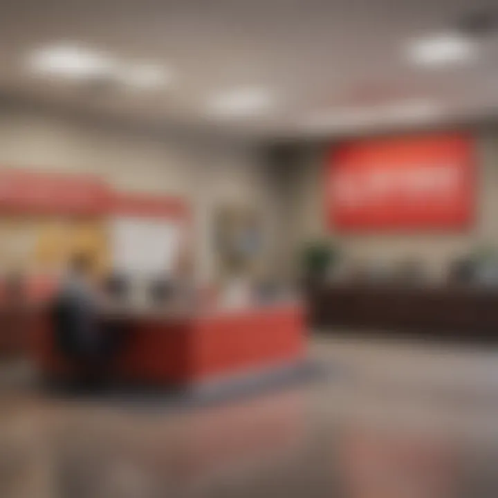 State Farm office environment showcasing customer service areas