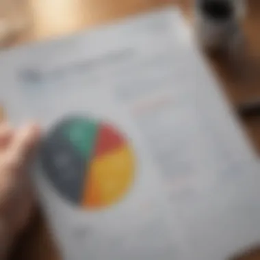 Analyzing Your Credit Report Illustration of a credit report review