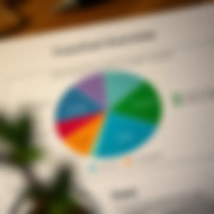 A pie chart depicting fees associated with transferring funds