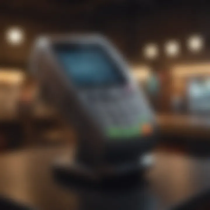 An illustration of a contactless payment terminal