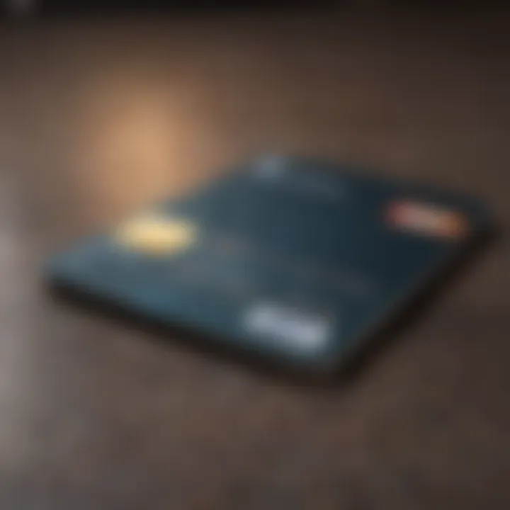 Illustration of a debit card with security elements highlighted