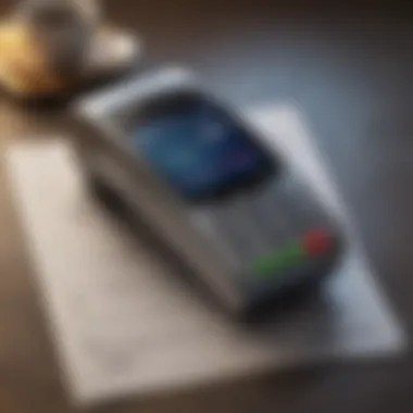 Mobile Bill Payment Transactions Conceptual illustration of mobile bill payment transactions