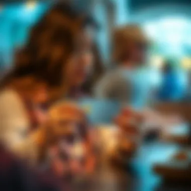 Choosing the Right Prepaid Card User selecting a prepaid card for Venmo transactions